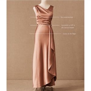 NWT BHLDN Espen Sedona Sunset Satin Dress Size 10